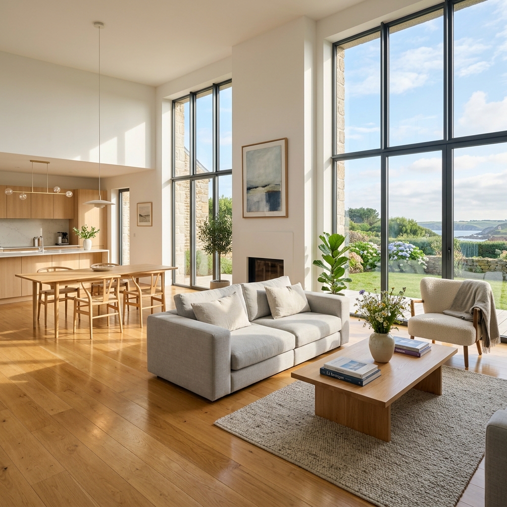 Maison parfaitement propre et entretenue dans le Morbihan